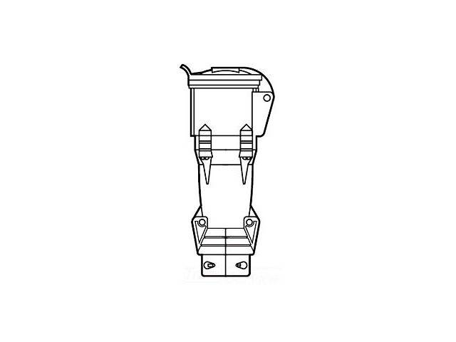 Enchufe Industrial P17 Vol. 3P+T 16A/220V 555105 — Legrand — Legrand