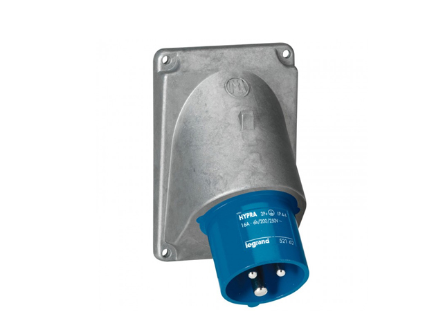 Hypra Macho Fijo Metalico 2P+T230V32A 52862 — Legrand — Legrand