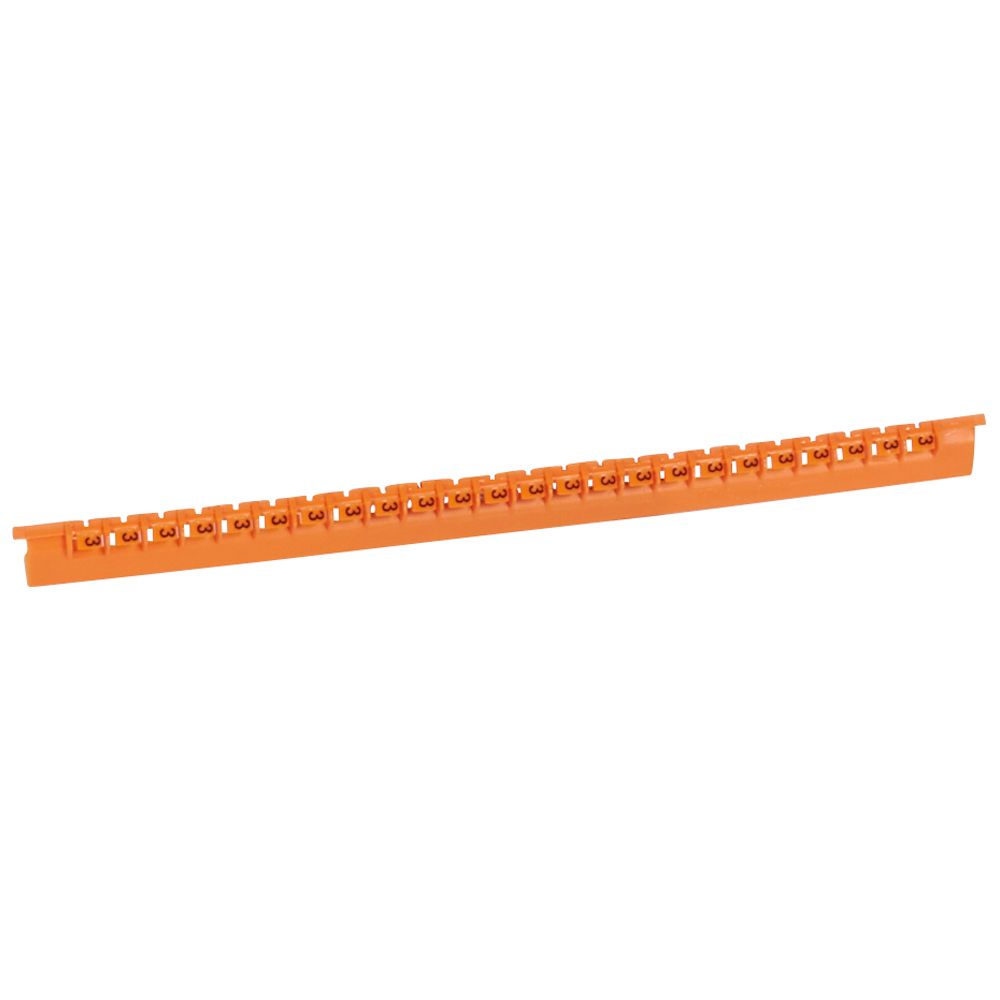 Marca Memocab 3 Naranj 37802 (X Tira 24U 37802 — Legrand — Legrand
