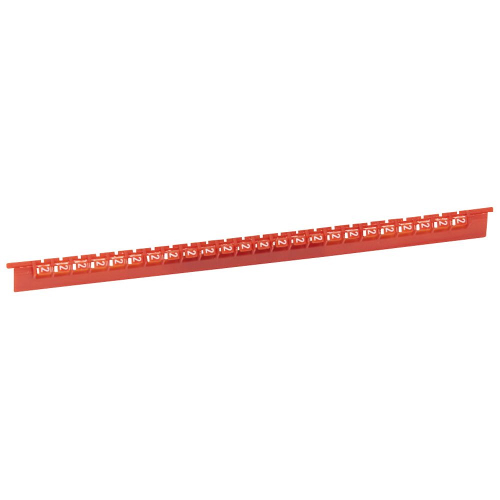Marca Memocab 2 Rojo 37810 (X Tira 24UNI 37810 — Legrand — Legrand