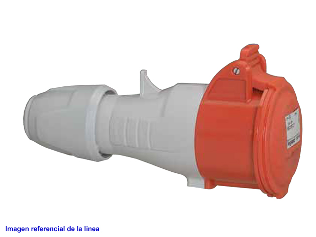 Hembra Industrial Volante 380V 32A 3P+N+T IP44 555219 — Legrand — Legrand
