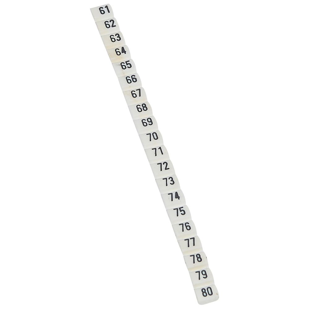 Marca CAB3 0.5-1.5mm 61 al 80 (X Tira 20 38153 — Legrand — Legrand