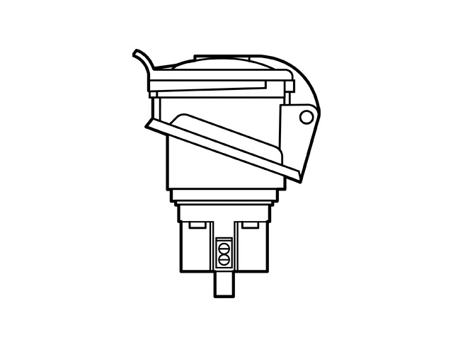 Hypra Toma Embutida Inclinada 2P+T 16A/130V 51920 — Legrand — Legrand