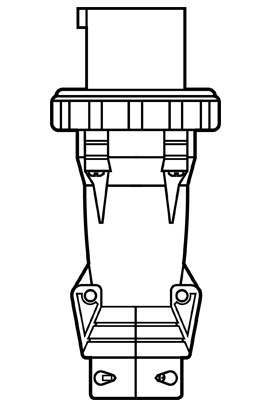 Interlock - Macho Volante PS430P5W 3P+T 30A/600V 876453 — Legrand — Legrand