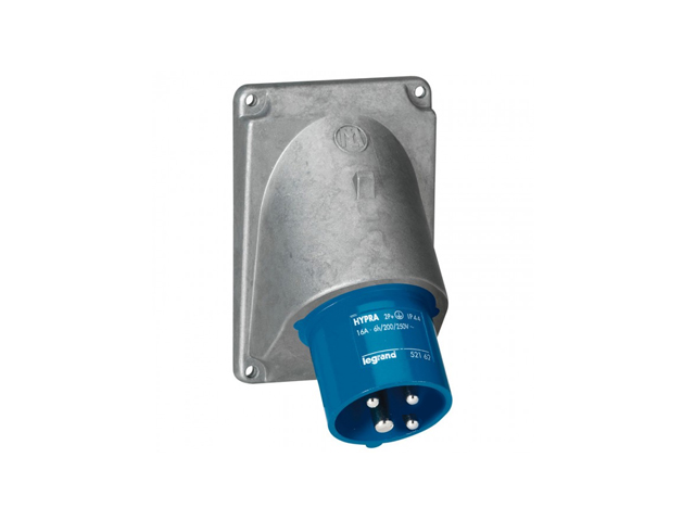 Hypra Macho Metalico 3P+T 16A/230V 52073 — Legrand — Legrand