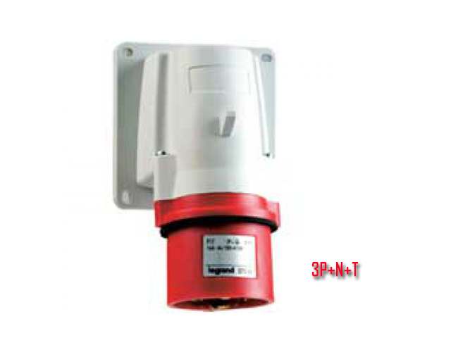Macho Industrial Sobrepuesto 380V 16A 3P+N+T IP44 57589 — Legrand — Legrand