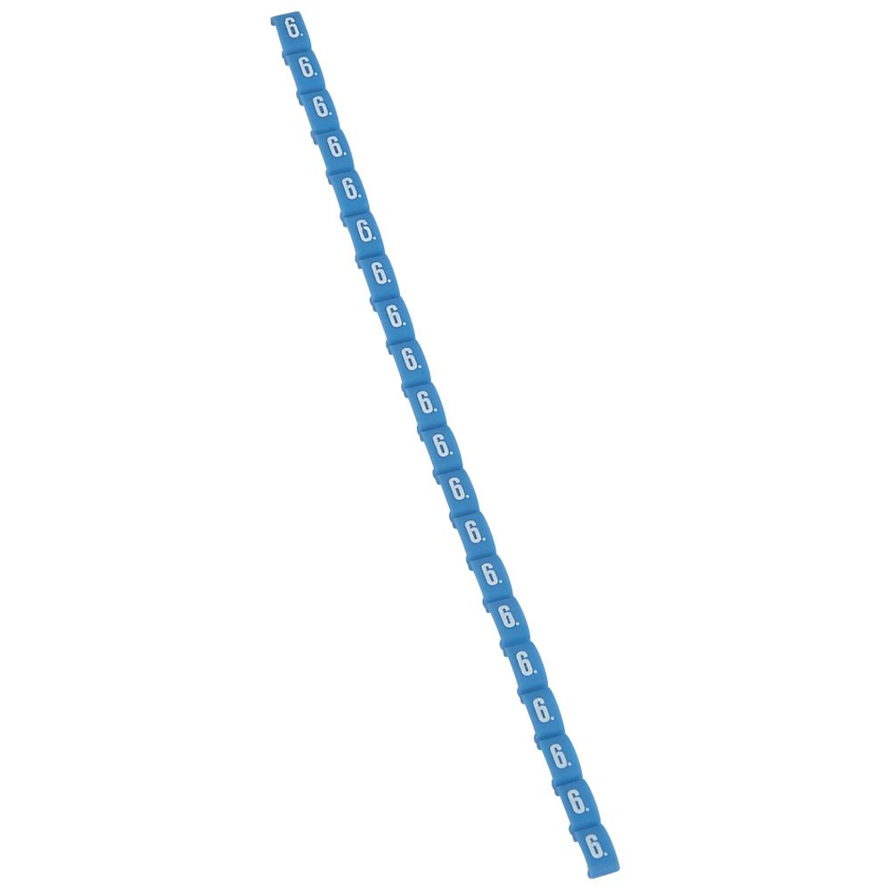 Marca Duplix 6 Azul 38406 (X Tira 20UNID 38406 — Legrand — Legrand