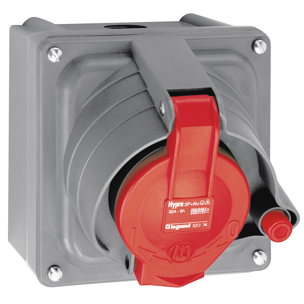 Hypra Toma Prisinter 3P+N+T 400V32A 52904 — Legrand — Legrand