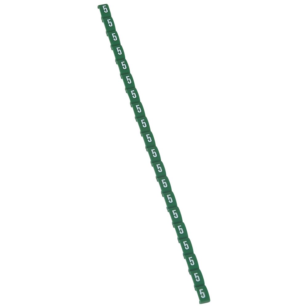 Marca Duplix 5 Verde 38405 (X Tira 20UNI 38405 — Legrand — Legrand