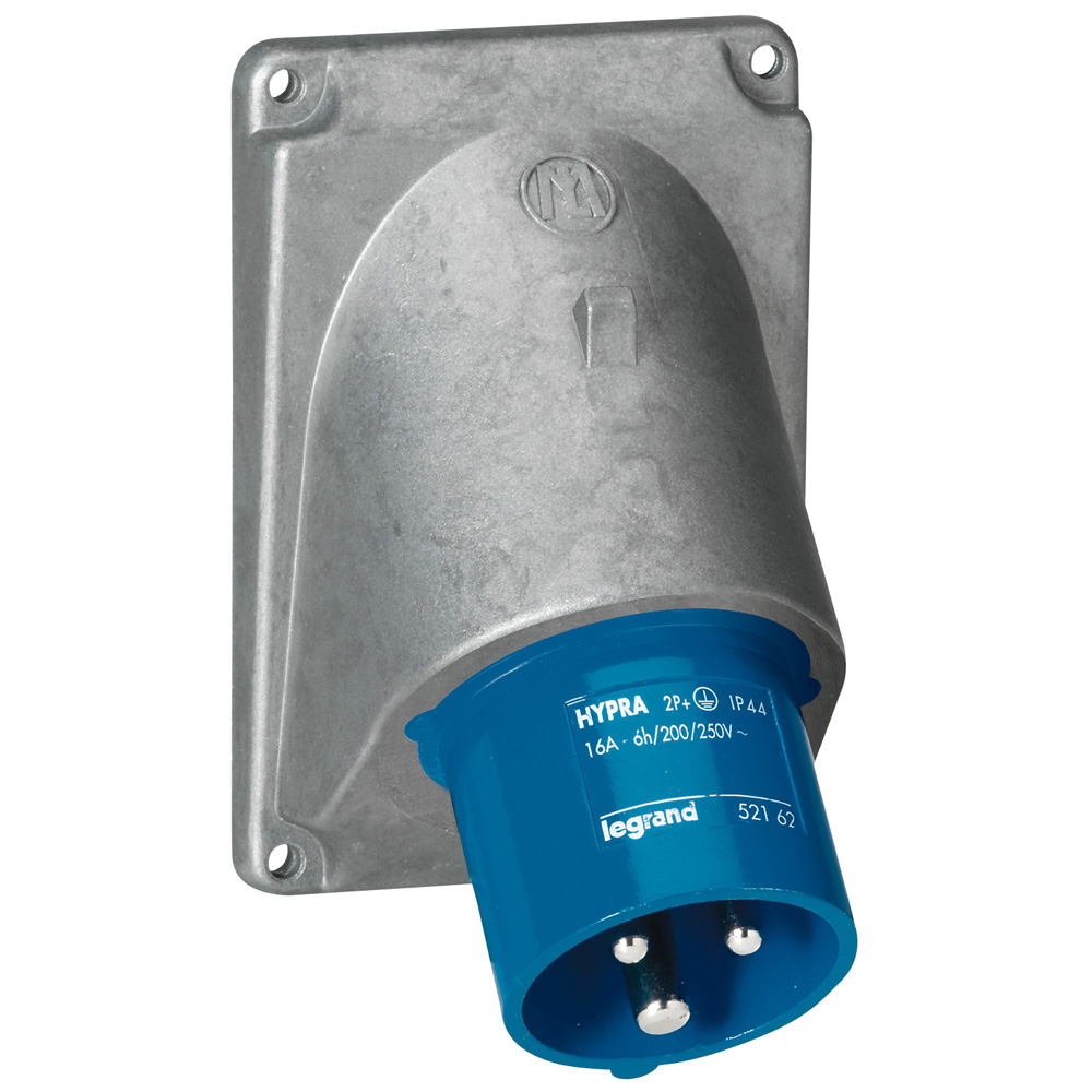 Hypra Macho Fijo Metalico 320V16A2P+T 52162 — Legrand — Legrand