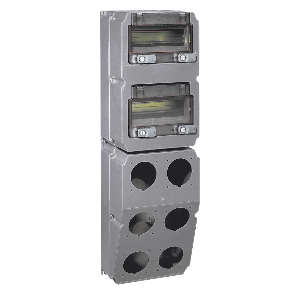 Hypra Caja Vacia P/6 Tomas 59848 — Legrand — Legrand