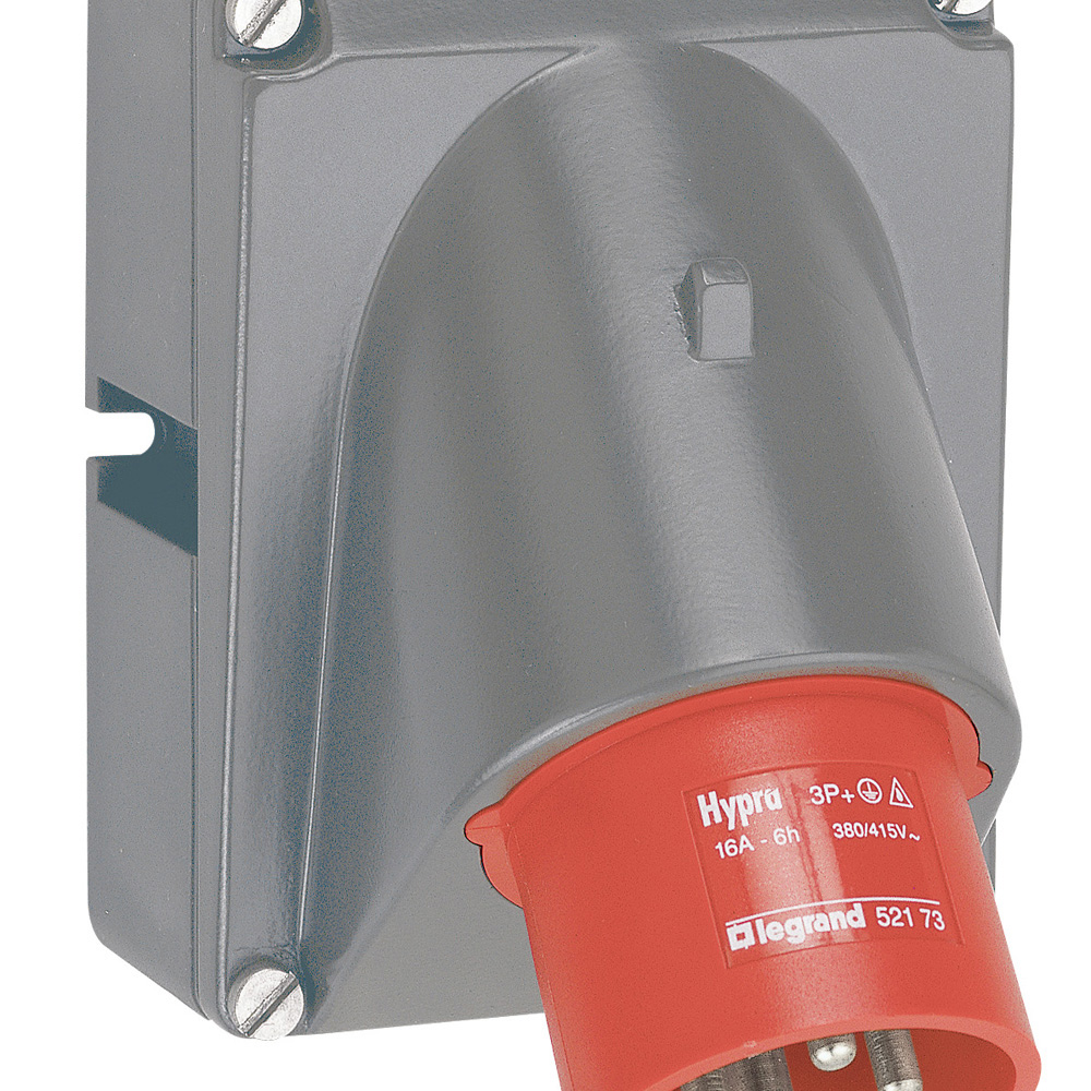 Hypra Macho Metal 3P+T 400V/16A 52173 — Legrand — Legrand