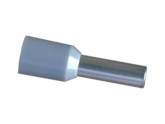 Ferrule Aislado Gris 4.00mm 12AWG X Bolsa 100 Unidades 6812034 — FNX — FNX