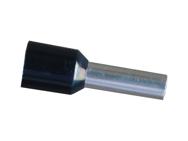 Ferrule Aislado Negro 6.00mm 10AWG X Bolsa 100 Unidades 6813534 — FNX — FNX