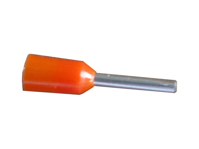 Ferrule Aislado Naranjo 0.5mm ET0.5-8 22AWG X Bolsa 100 Unidades 6803034 — FNX — FNX