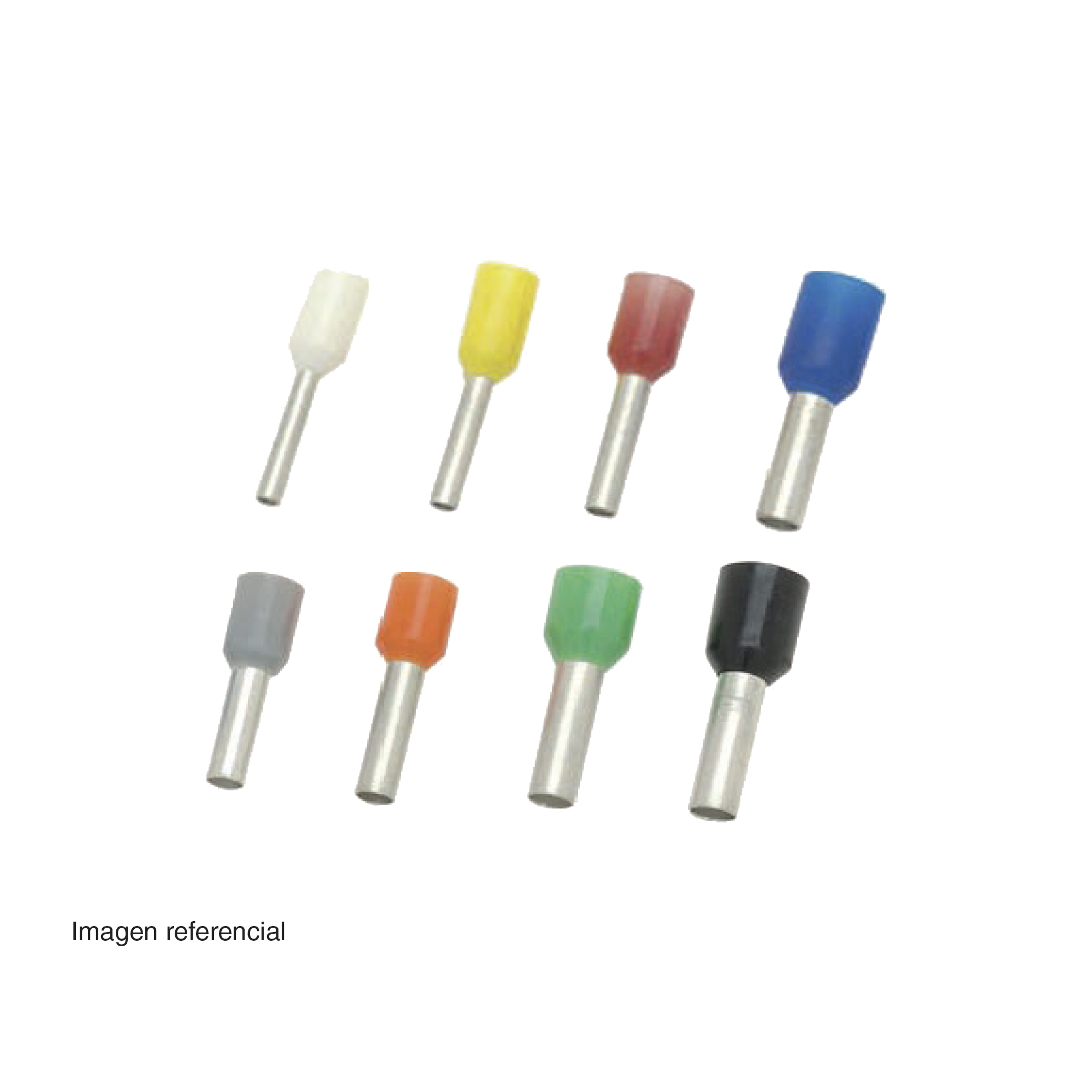 Ferrul Ais Negro 6.00mm 10AWG (10xBOLSA) 106813534 — FNX — FNX