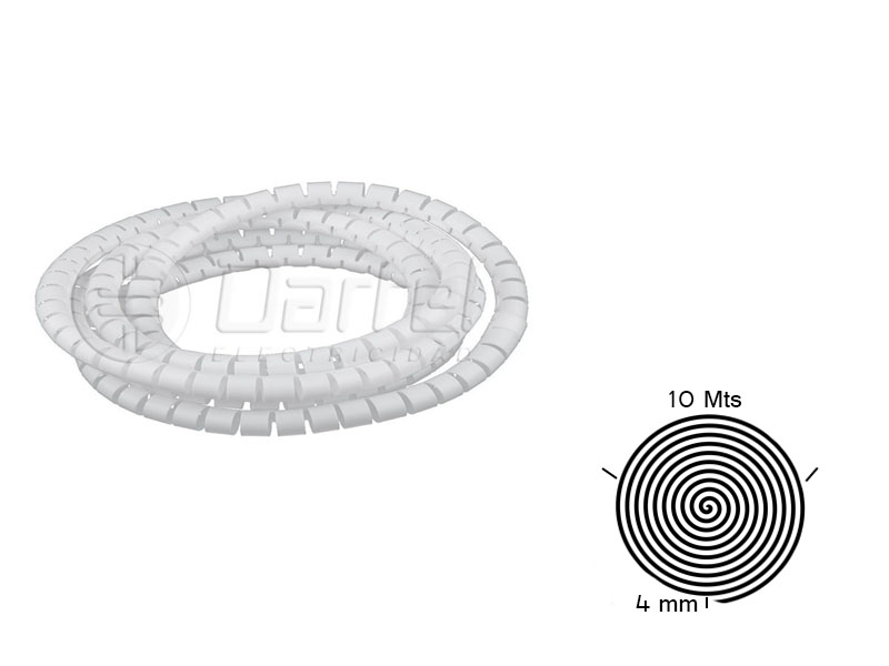 Espiral Blanco Libre Halogenos 4mm Rollo 10 Mts 2330634 — FNX — FNX