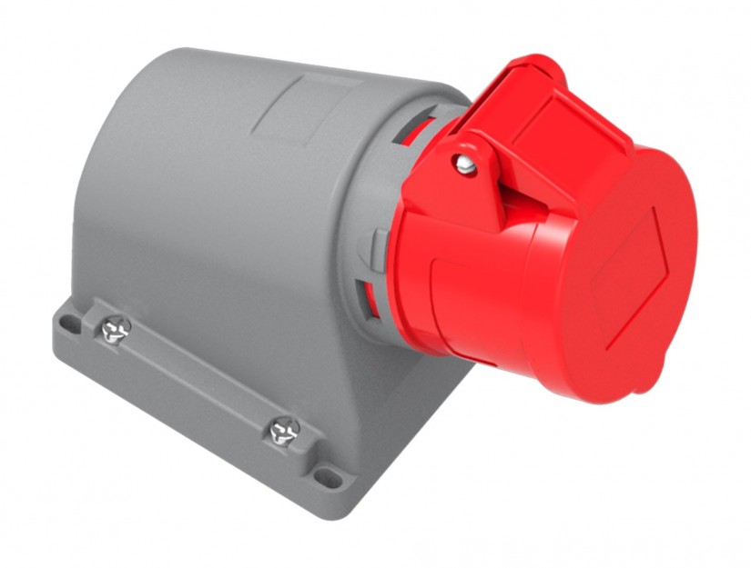Hembra Industrial Sobrepuesta 380V 16A 3P+T IP44 Libre de Halogenos 6111035 — FNX — FNX