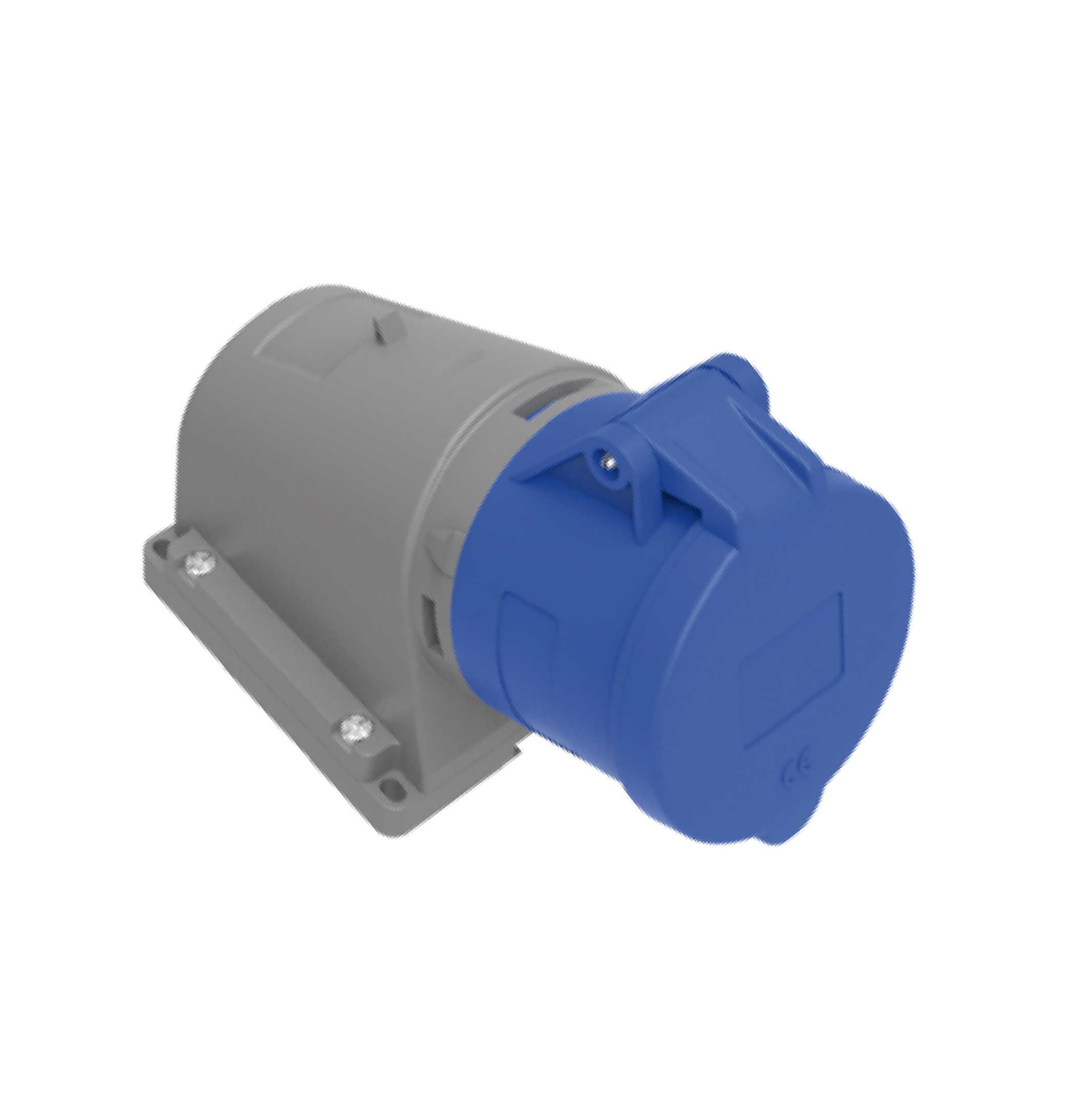 Hembra Industrial Sobrepuesta 2P+T 32A 220V IP44 Libre de Halogenos 6113635 — FNX — FNX