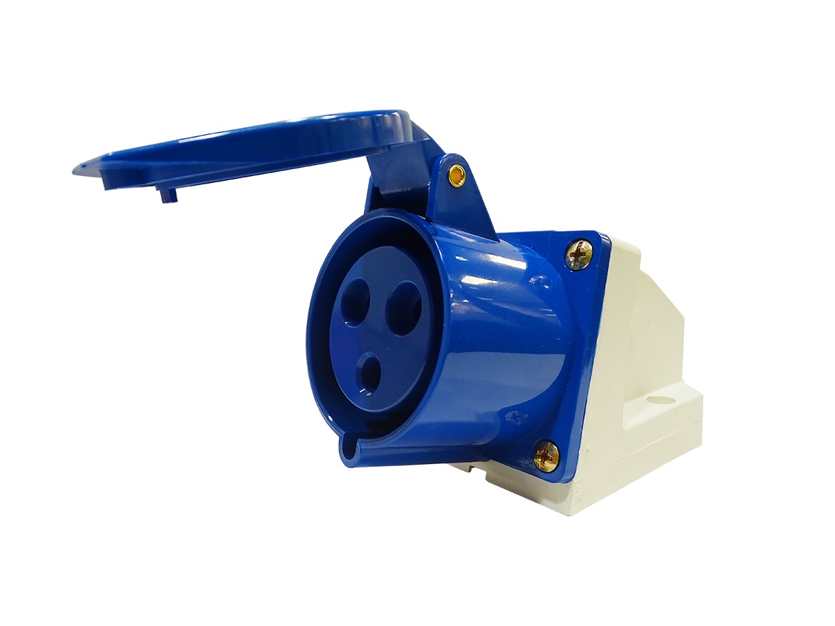 Hembra Industrial Sobrepuesta 220V 32A 2P+T FX-6123 612334 — FNX — FNX