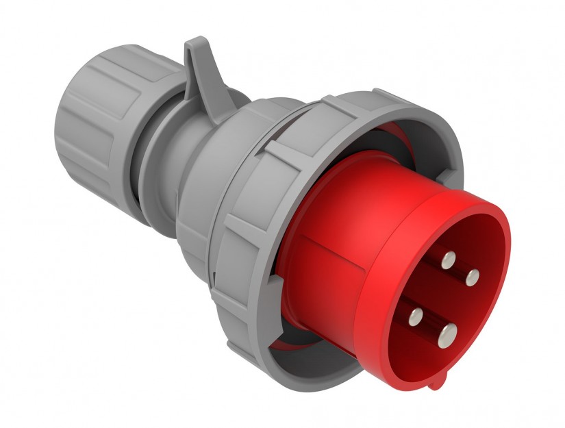 Enchufe Industrial IP67, Libre de Halogenos, Macho Volante, Bemis 6010635 — FNX — FNX