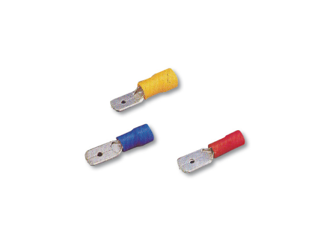 Terminal Macho Aislante 16-14 Awg Azul X Bolsa 100 Unidades 6505034 — FNX — FNX