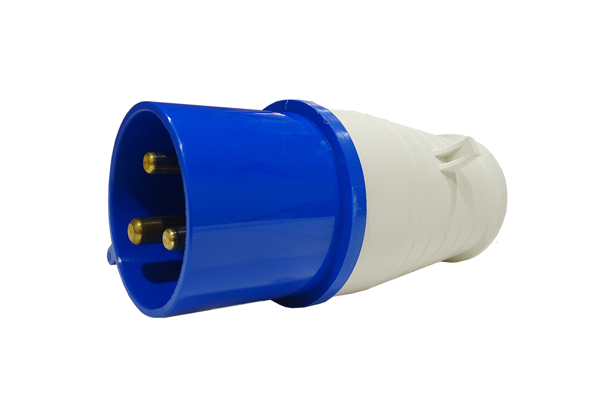 Macho Industrial Volante 220V 32A 2P+T FX-6023 602334 — FNX — FNX