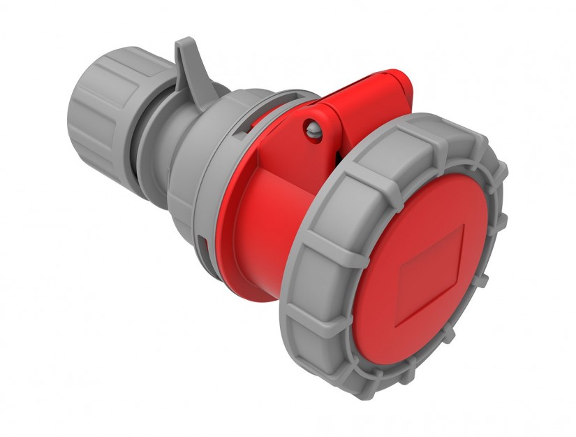Hembra Industrial Volante 380V 16A 3P+T IP67 Libre de Halogenos 6210035 — FNX — FNX