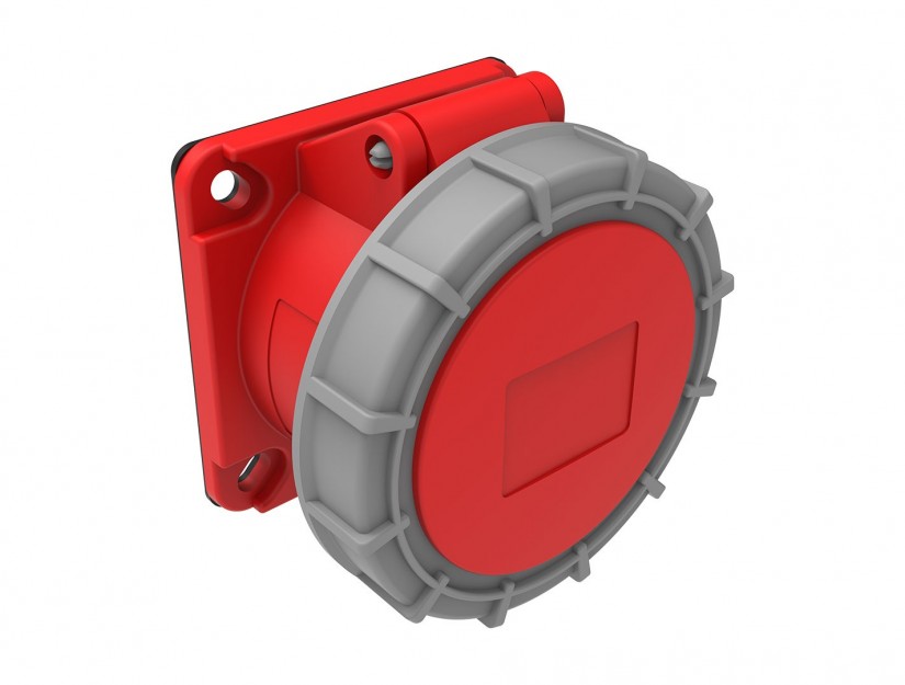 Hembra Industrial Embutida 380V 16A 3P+N+T IP67 Libre de Halogenos 6310835 — FNX — FNX