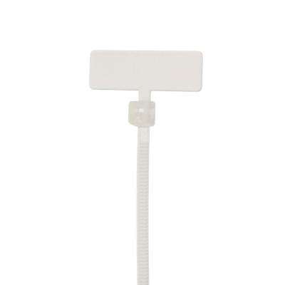 Amarra Cable con Placa Rectangular 100x2.5mm X Bolsa 100 Unidades 10030251234 — FNX — FNX