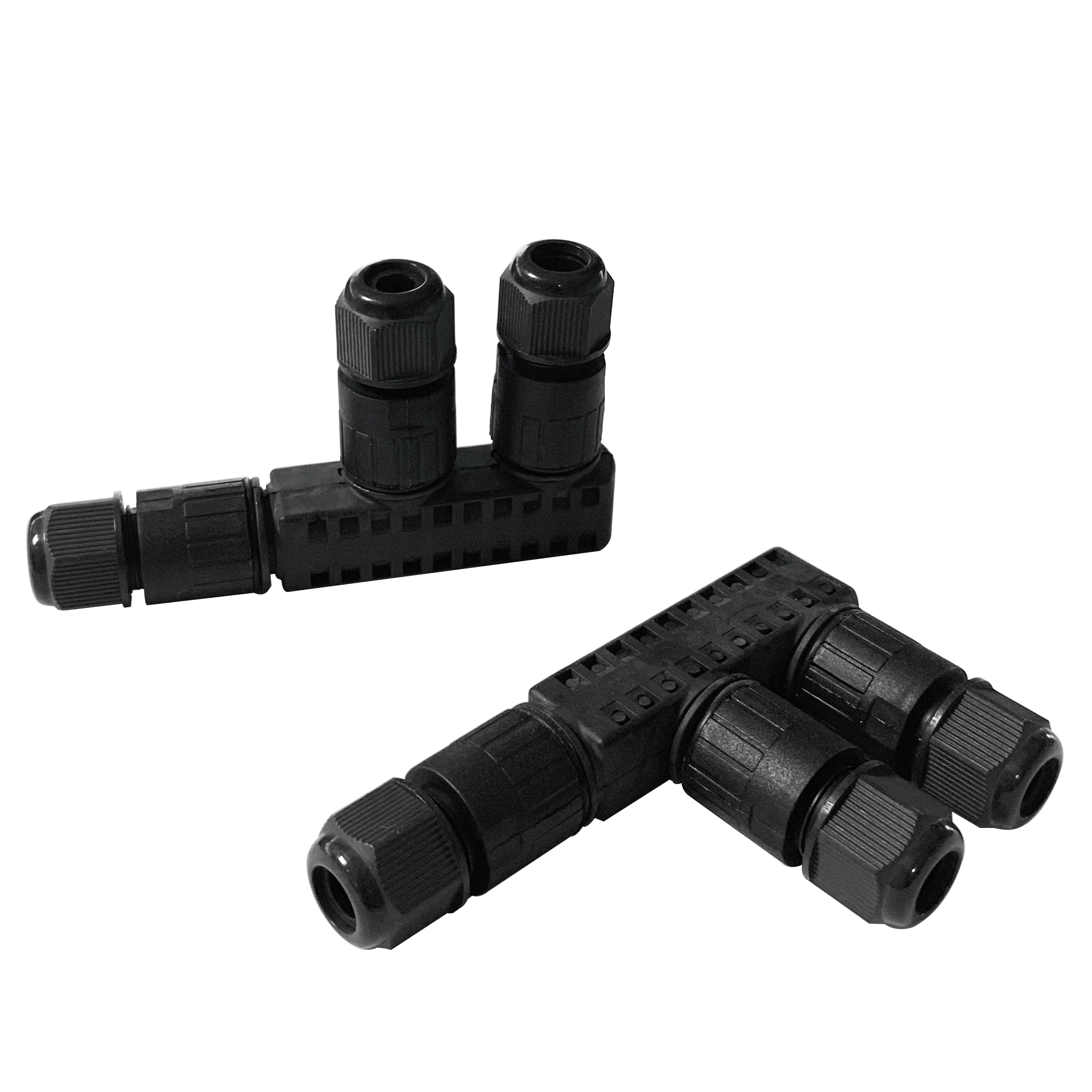 Conector para Cable 0.5-1.5mm 3P 2 Salidas 250V 13A IP68 (5 Unidades X Bolsa) 178519834 — FNX — FNX