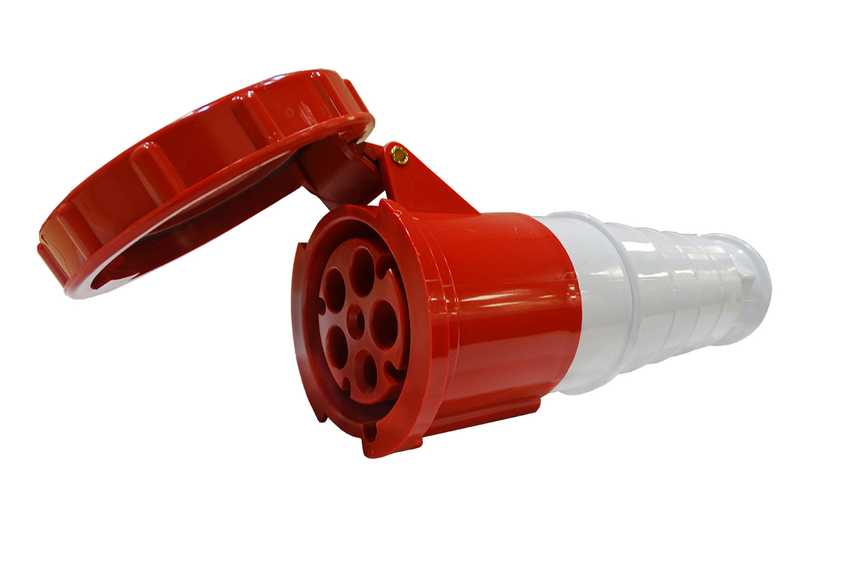 Hembra Industrial Volante 380V 63A 3P+N+T FX-6235 623534 — FNX — FNX