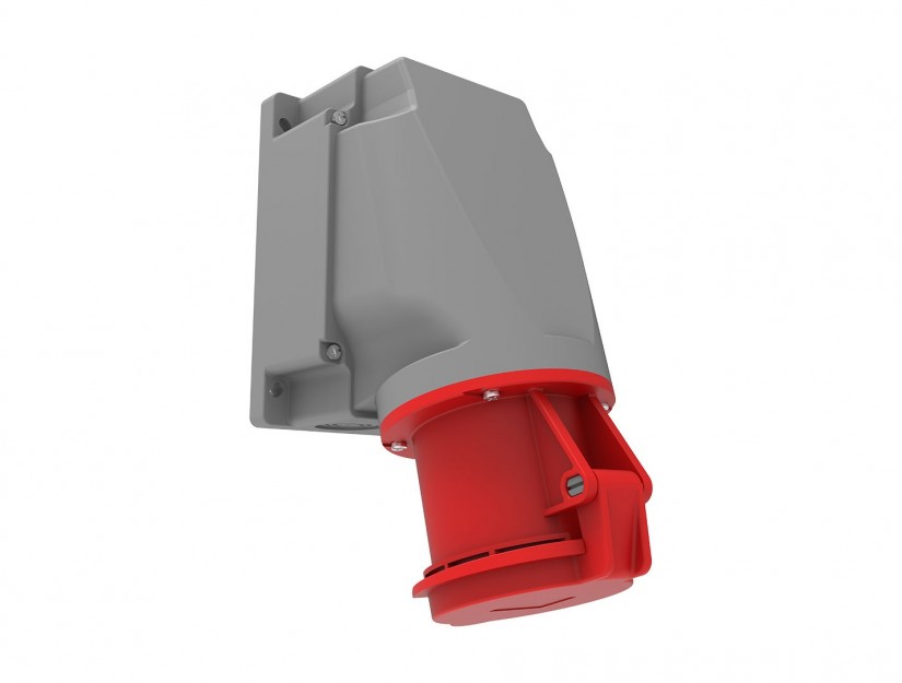 Hembra Industrial Sobrepuesta 63A 380V 3P+N+T IP44 Libre de Halogenos 6114635 — FNX — FNX