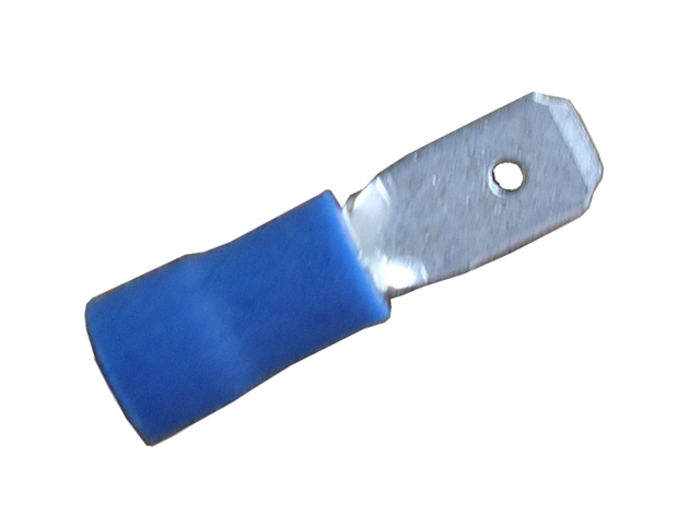 Terminal Macho Aislante 16-14 Awg Azul X Bolsa 100 Unidades 6504034 — FNX — FNX