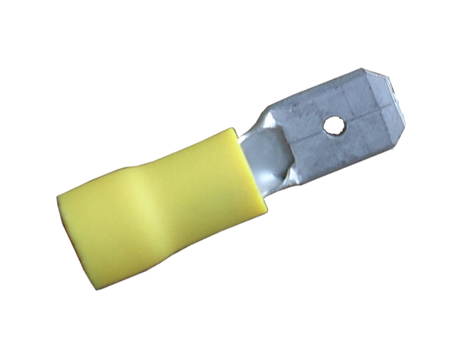 Terminal Macho Aislante 12-10 Awg Amarillo X Bolsa 100 Unidades 6505534 — FNX — FNX