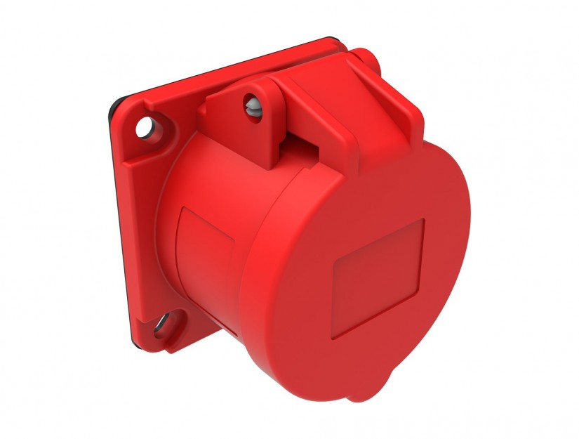 Hembra Industrial Embutida 380V 16A 3P+T IP44 Libre de Halogenos 6311235 — FNX — FNX