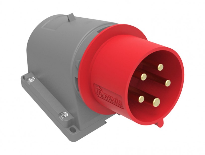 Macho Industrial Sobrepuesto 380V 16A 3P+N+TIP44 Libre de Halogenos 6111635 — FNX — FNX
