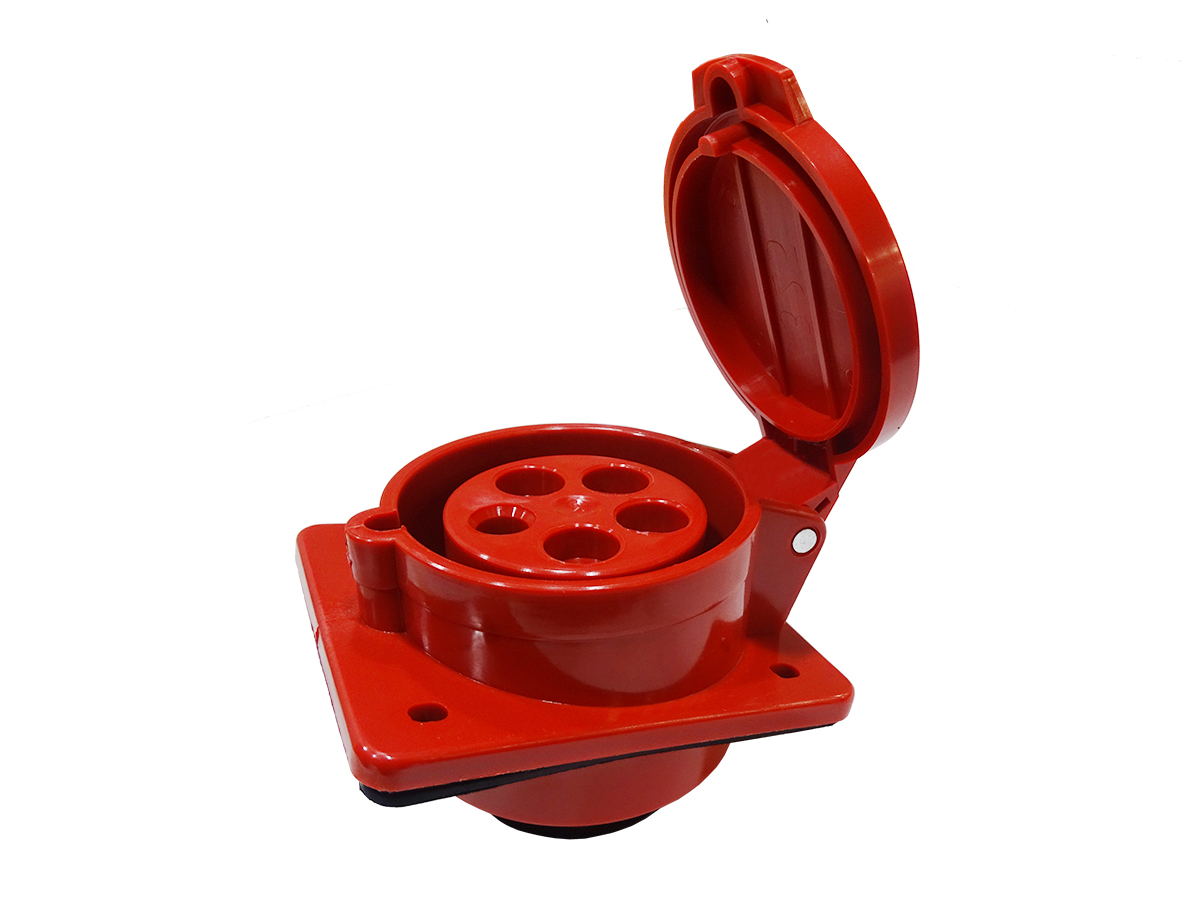 Hembra Industrial Embutida 380V 32A 3P+N+T FX-6325 632534 — FNX — FNX