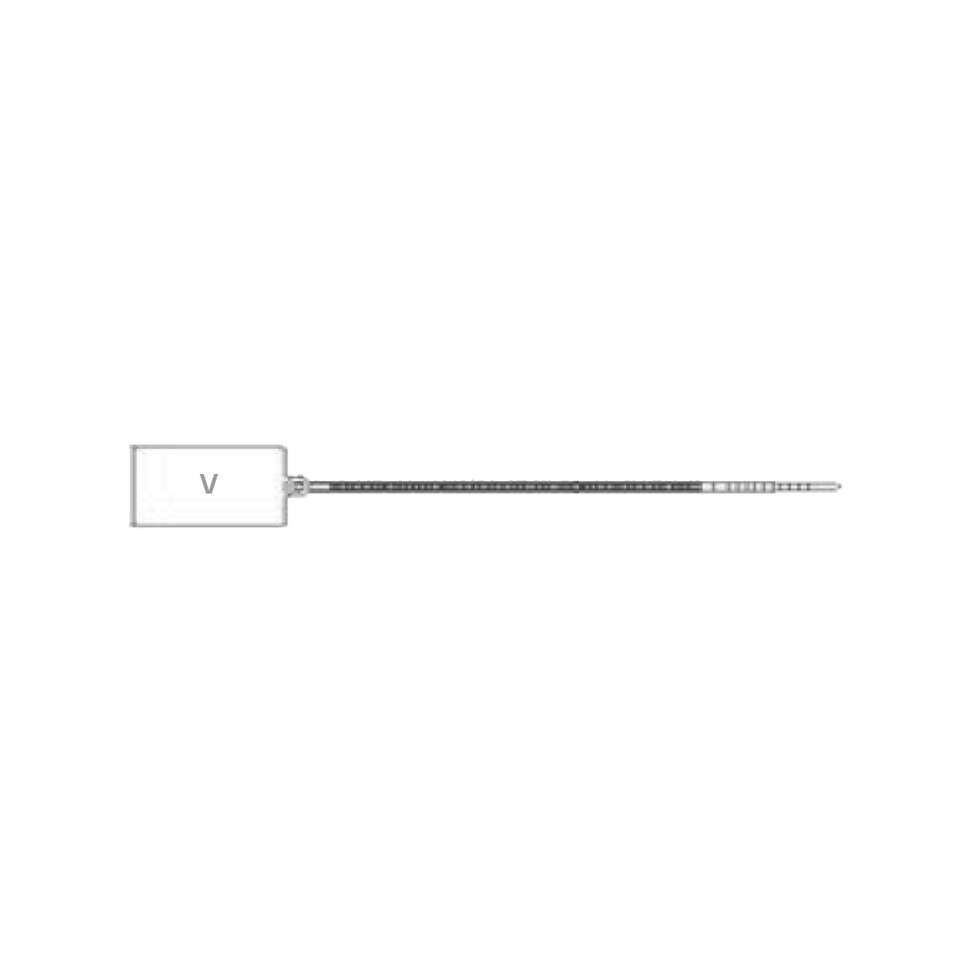 Amarra Cable con Placa Rectangular 100x2.5mm X Bolsa 100 Unidades 10030251334 — FNX — FNX