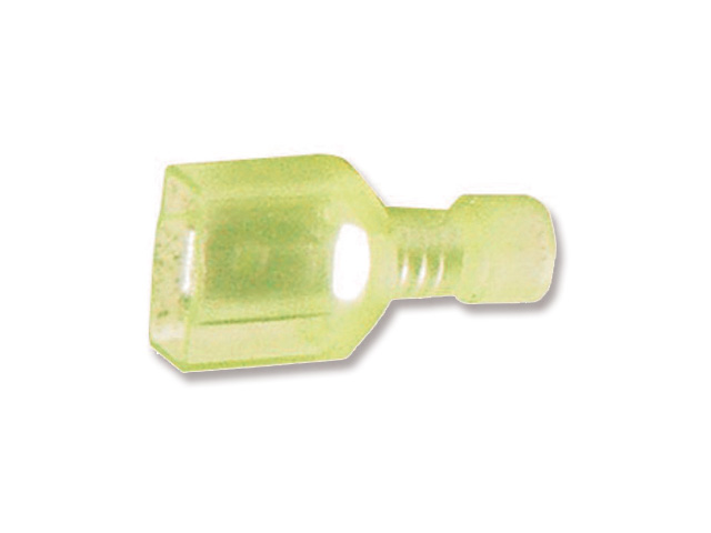 Terminal Macho Aislante 12-10 Awg Amarillo X Bolsa 100 Unidades 6701534 — FNX — FNX