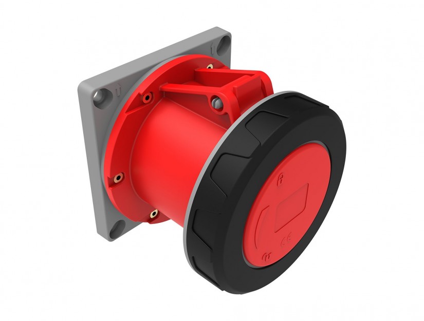 Hembra Industrial Embutida 380V 125A 3P+N+T IP67 Libre de Halogenos 6115035 — FNX — FNX