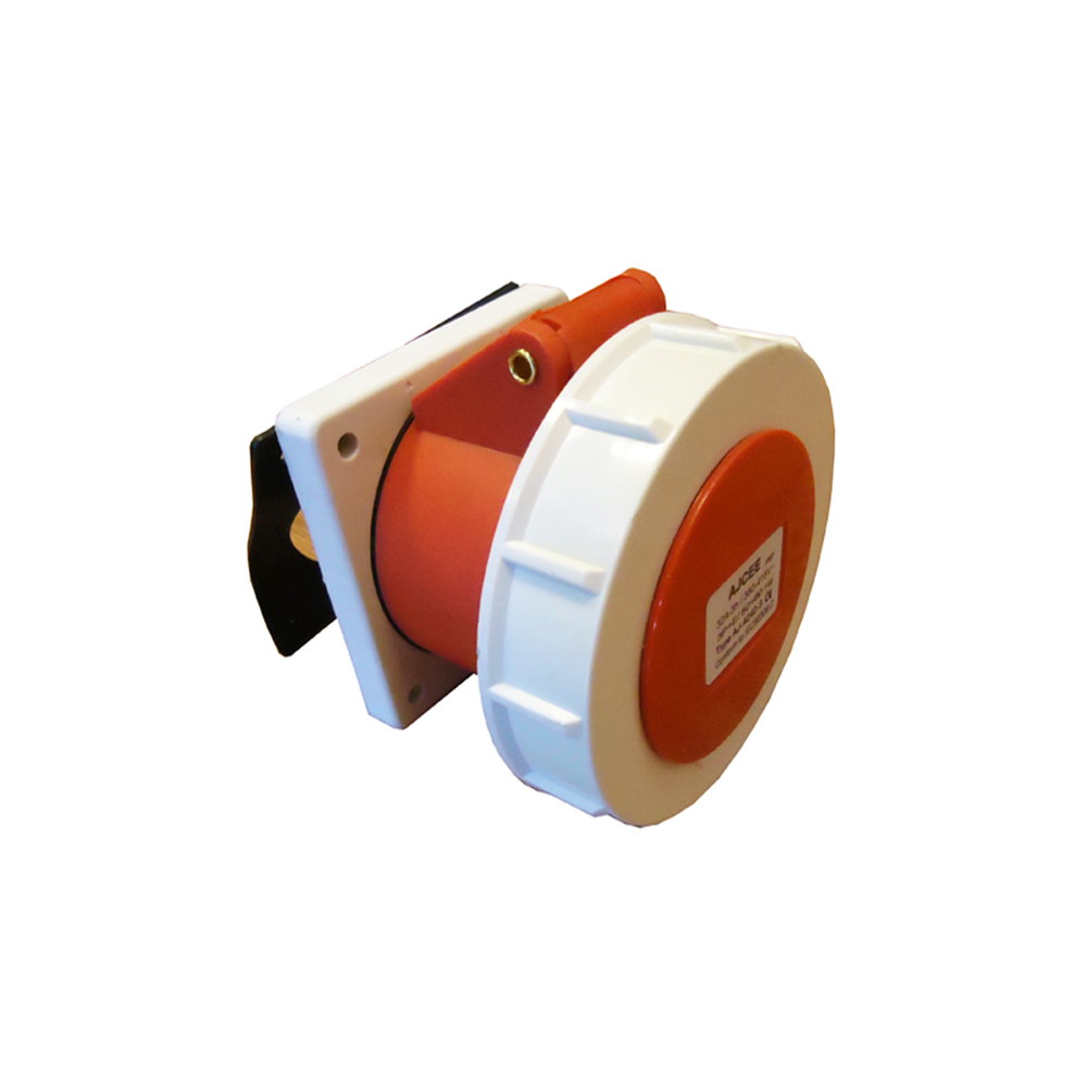 Hembra Industrial Embutida 380V 32A 3H 3P+T IP67 614034 — FNX — FNX
