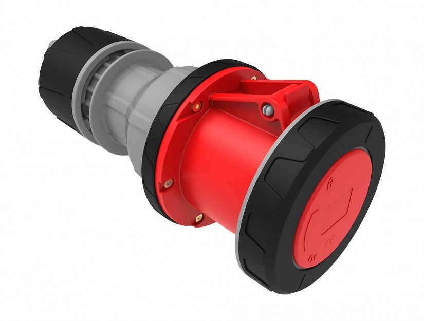 Hembra Industrial Volante 380V 125A 3P+N+T IP67 Libre de Halogenos 6213235 — FNX — FNX