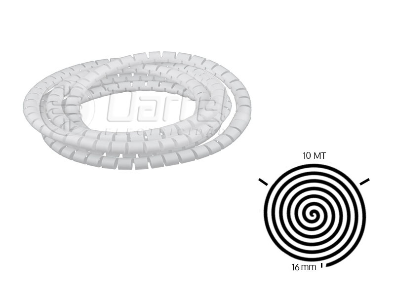 Espiral Blanco Libre Halogenos 16mm Rollo 10 Mts 2331534 — FNX — FNX