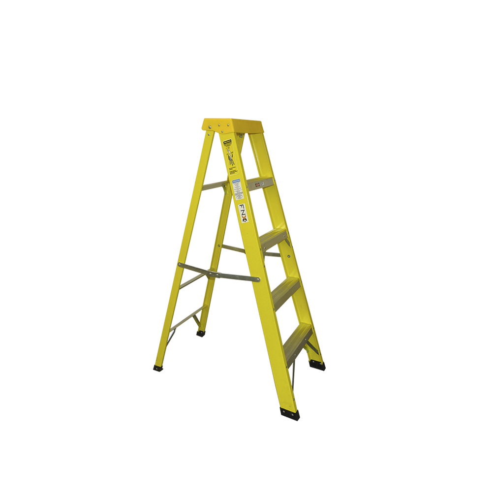 Escalera Tijera Fibra de Vidrio 102kg 1,50 Mts 1033034 — FNX — FNX
