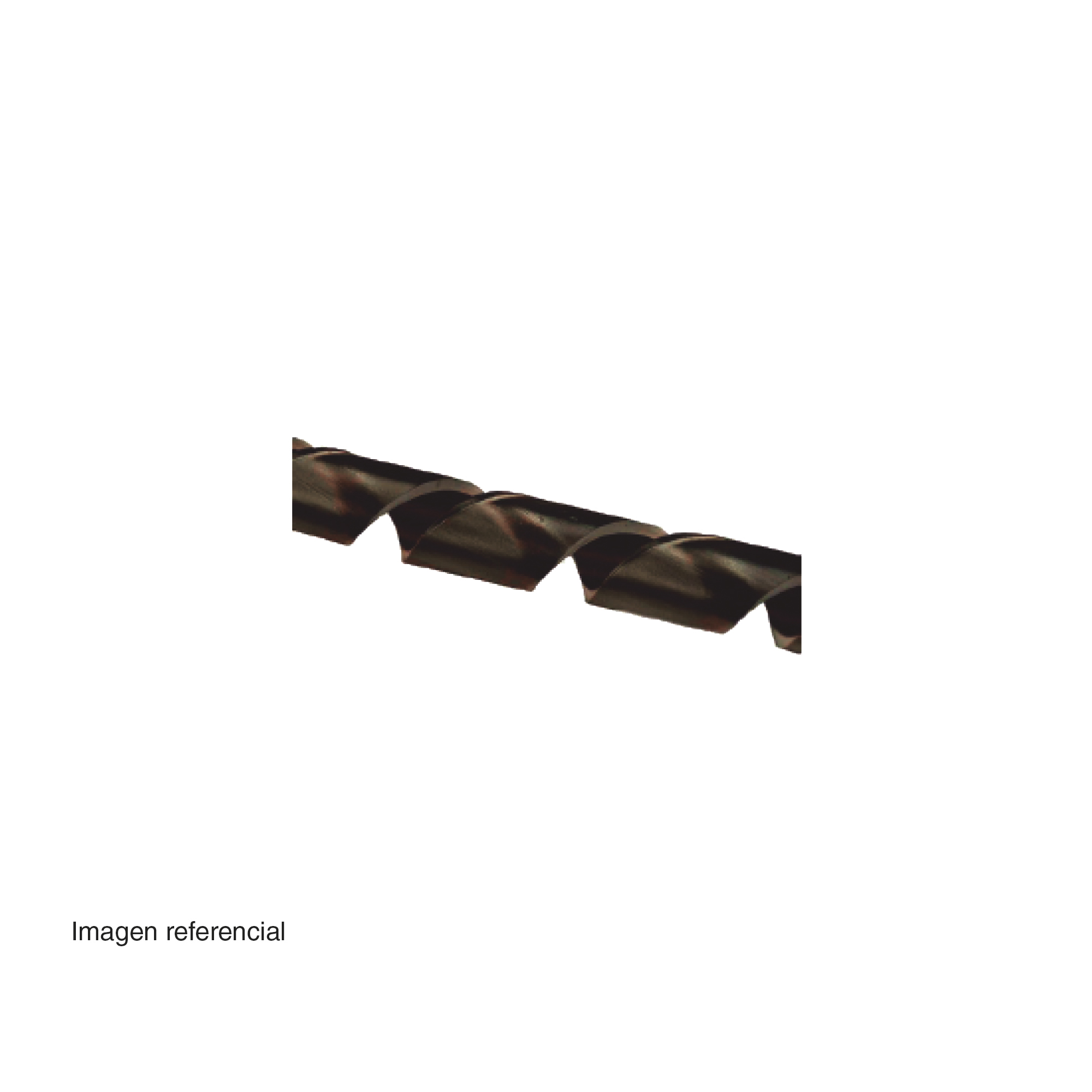Espiral Negro Libre Halogenos 8mm Rollo 10 Mts 2340834 — FNX — FNX