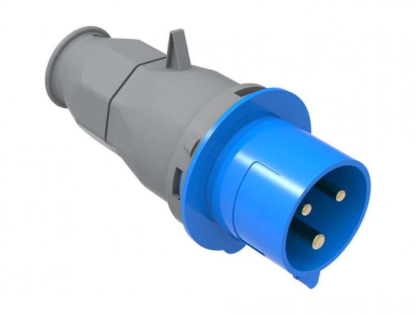 Enchufe Industrial IP44 Libre de Halogenos Macho Volante Bemis 6512635 — FNX — FNX