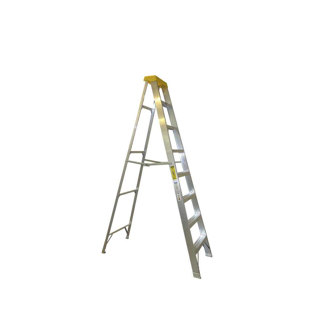 Escalera Tipo Tijera Aluminio 113kg 2,43 Mts 1031034 — FNX — FNX