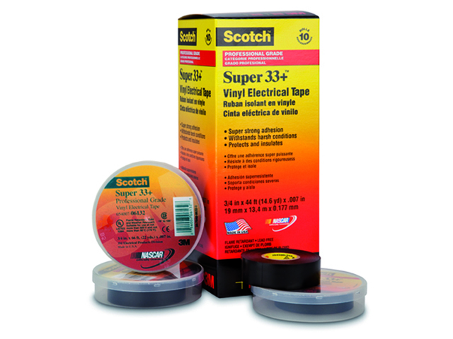 Cinta Aisladora Electrica Vinilica 19mm X 20 Mts SUPER33 8061120701 — 3m — 3M