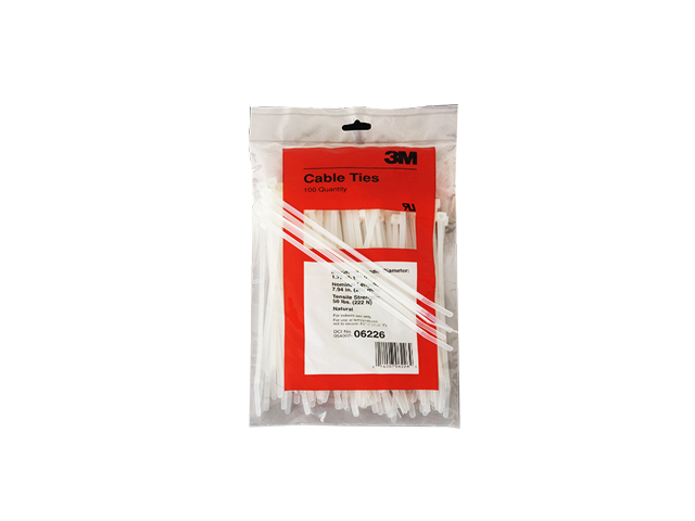 Amarracables. Blanco. Largo 20cm. 8061146956 — 3m — 3M